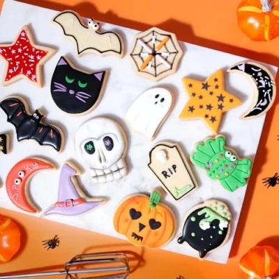 Image of PME Halloween Cookie Cutters (Set of 12)