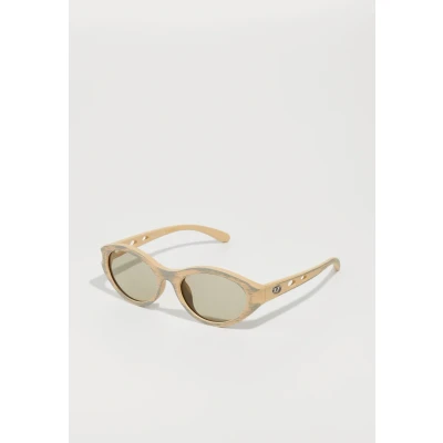 Image of DIESEL Woman DL3005U 2008/3 Sunglasses Injected Yellow Grey Round Normal
