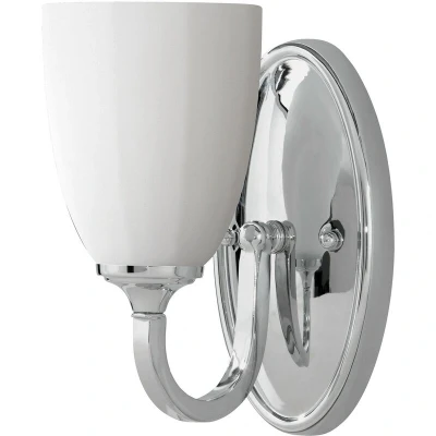 Image of Perry 1 Light Indoor Candle Wall Polished Chrome IP44, G9
