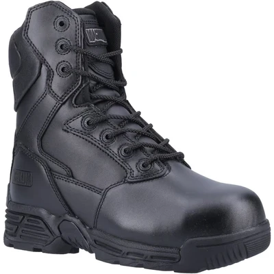 Image of Magnum Mens Stealth Force 8.0 CT CP Uniform Safety Boot Black material_leather1 Size UK 4