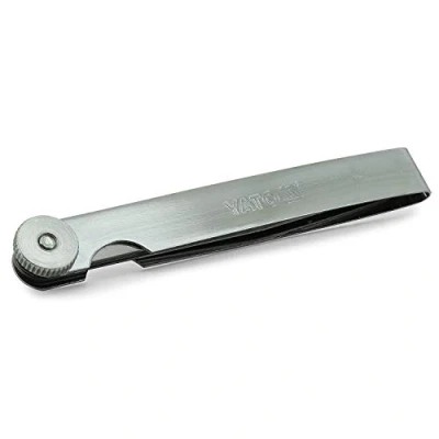 Image of Yato Feeler Gauge 0.02 1.00 mm 17 Pieces 100 Long Professional