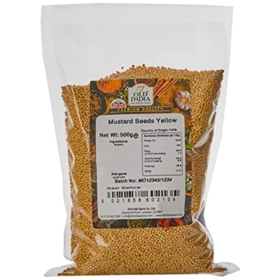 Image of Old India Mustard Seeds Yellow 500g