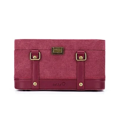 Image of Della Q Train Case, Red, One Size