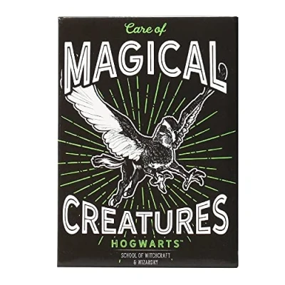 Image of Harry Potter A5 Tin Sign Magical Creatures Wall Decoration Décor