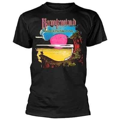 Image of Hawkwind Warrior On The Edge of Time T Shirt Mens Black Tee XXL