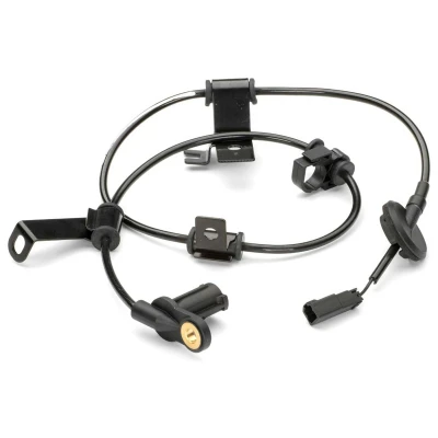 Image of 5L8Z2C190AA, 8L8Z2C190A ABS Sensor HELLA 6PU 230 040 591 Rear Axle with holder Hall 2 pin connector 830mm