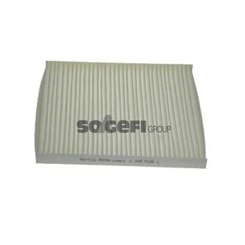 Image of 7700428820, 7711228916, 8671012066, 8671012067 Pollen Filter PURFLUX AH144 235mm 223mm 19mm RENAULT: MEGANE 1 Cabriolet