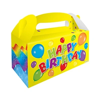 Image of HENBRANDT 12 x Happy Birthday Lunch Boxes (Large)