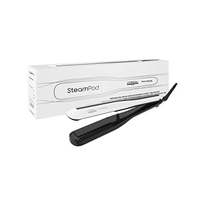 Image of L&#039;Oréal Professionnel Steam Hair Straightener &amp; Styling Tool, For All Types, SteamPod 3, UK Plug