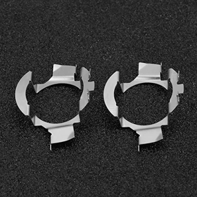 Image of H7 LED Adapter,Headlight Bulb Adapter Holders Socket Base Retainer Clip, 1 Pair Headlight