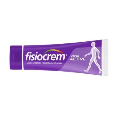 Image of FISIOCREM Cream Active Herbal Moisturising Massage Rub for Neck, Shoulders &amp; Back Comfort Contains Arnica Montana Trusted 30+ Years 60ml
