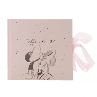 Image of Disney Gifts Minnie Mouse Hello Baby Girl Photo Album