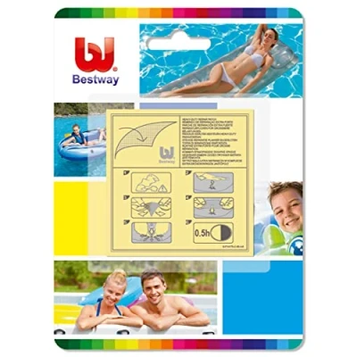 Image of Bestway Heavy Duty Self Adhesive Inflatable Patch Repair Kit 10 Patches