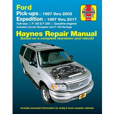 Image of Ford pick ups,Expedition,Lincoln Navigator (97 17) Haynes Manual USA (Paperback)