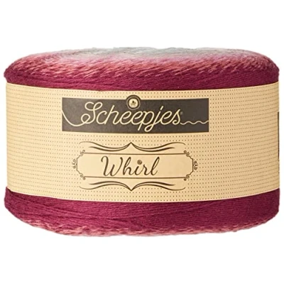 Image of Scheepjes Whirl 753 Slice &#039;O&#039; Cherry Pie Yarn 1x1000m