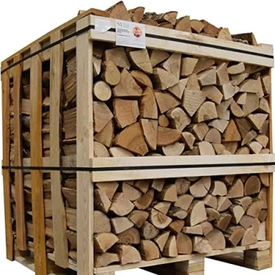 Image of Kiln Dried Oak Hardwood Firewood Logs 1200L for Wood Burner, Brown 001 Ecoblaze