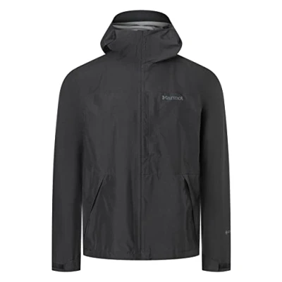 Image of Marmot Men Minimalist Jacket, Waterproof GORE TEX Lightweight Rain Windproof Raincoat, Breathable Windbreaker, Ideal for Running and Hiking