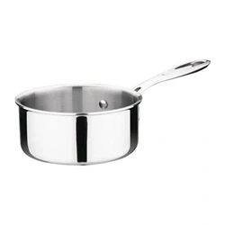 Image of Vogue Stainless Steel &amp; Aluminium Tri Wall Saucepan 140mm