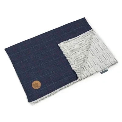 Image of Petface Midnight Tweed Soft Fleece Comforter Bedding Blanket for Dogs