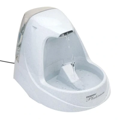 Image of PetSafe Drinkwell Platinum Pet Fountain Automatic Drinking for Cats and Dogs, Filtered Water, 5 Litre