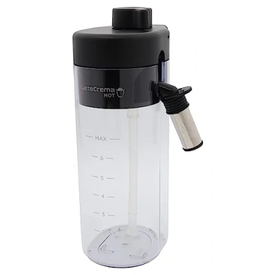 Image of De&#039;Longhi ECAM45 Eletta Explore Hot LatteCrema Pitcher, 390g, Black