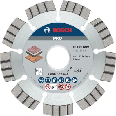 Image of Bosch 2608602641 Diamond Cutting Disc Best for Stone