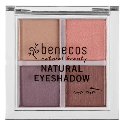 Image of Benecos Natural Cosmetics Quattro Eyeshadow Palette vegan beautiful eyes