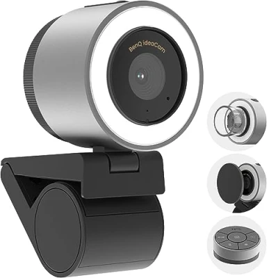Image of BenQ ideaCam S1 Pro: Live Demo Webcam with 15x Zoom Lens, Marco Handheld Document Camera for Flexible Capture and Effective Demonstration