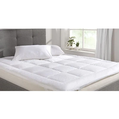 Image of 4&quot; Thick Extra Deep Microfibre Heavy Fill Soft Mattress Topper Enhancer CosyWinks® Single