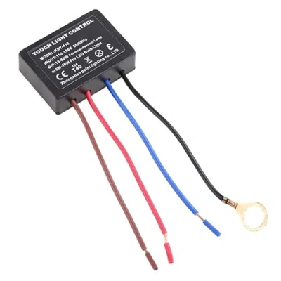Image of QishGO 220V 3 Way for Touch Dimmer Switch Desk Lamp Control Module Repair kit Dimmable LED Incandescent Bulb