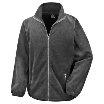 Image of Result R220M Mens Core Fleece Jacket Pure Grey S
