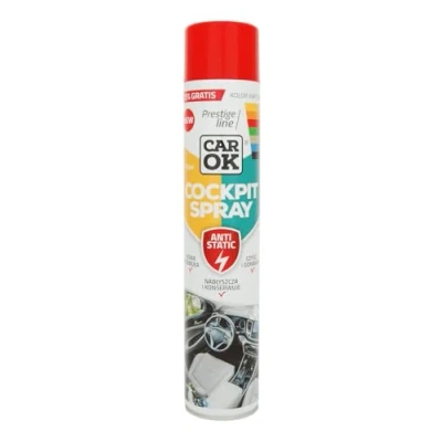 Image of Cockpit Shine Car Interior Cleaner Spray, 300ml, Various Scents, Cleans Dashboards and Trims, Anti Static, for Plastic, Rubber Vinyl, Ideal Detailing (STRAWBERRY)