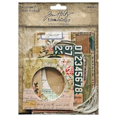 Image of Tim Holtz Layer Frames Montage Idealogy
