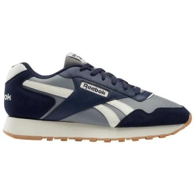 Image of Reebok Unisex Glide Sneaker, Grey 3 Chalk Vector Navy, 6 UK