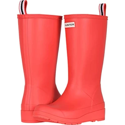 Image of Hunter Women&#039;s Original Play Boot Short/mid Rain, Red, 3 UK