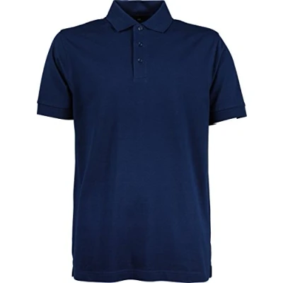 Image of Tee Jays Mens Luxury Stretch Polo M Indigo