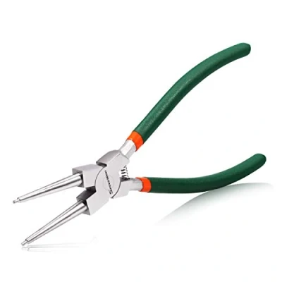 Image of SPEEDWOX 9 Inch Snap Ring Pliers, Internal Circlip Pliers Kit, Tip Diameter 0.09 Inch, Precision Retaining Straight Jaws for Remover