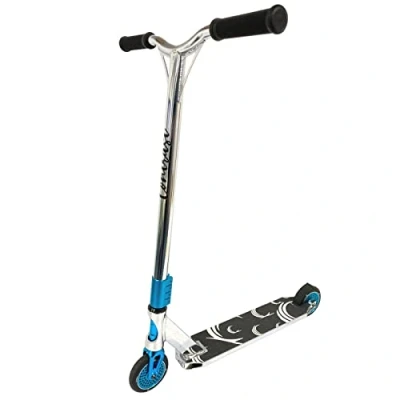 Image of Contrast Zone Stunt Scooter (Chrome/Turquoise)