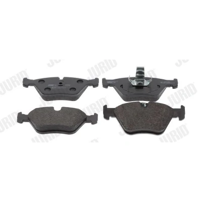Image of SF000040 Brake pad set JURID 571880J prepared for wear indicator without accessories BMW: 3 Convertible, Coupe, 5 Saloon