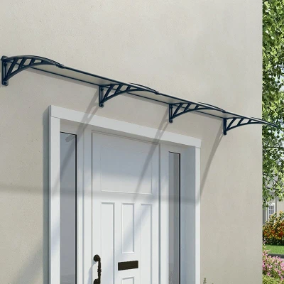 Image of Palram Canopia Neo 3540 Grey Twinwall Door Canopy
