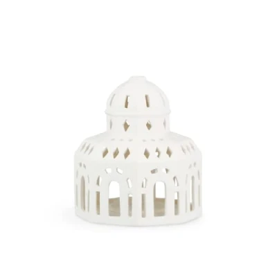 Image of Kähler Light House Glassalen Urbania Tivoli Candle Holder &amp; Candles Danish Design