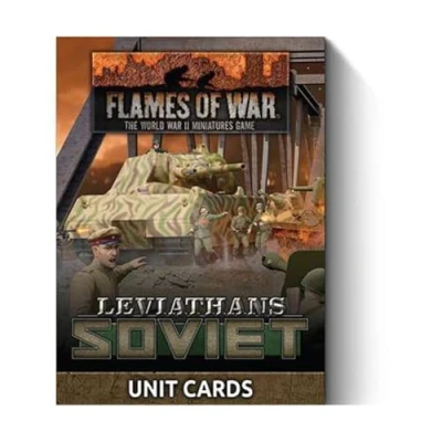 Image of Battlefront Miniatures Flames of War: Late War Leviathans: Soviet Unit Cards