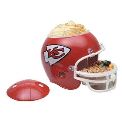 Image of WinCraft Kansas City Chiefs Football NFL Snack Helmet
