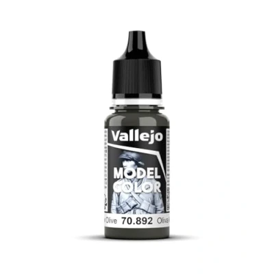 Image of Vallejo Model Color 17 ml Acrylic Paint Yellow Olive