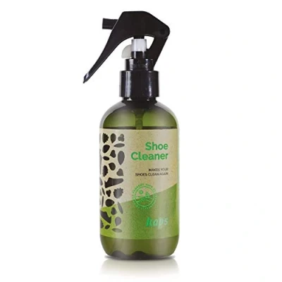 Image of Kaps Shoe Cleaner Eco Friendly Plant Based Biodegradable Cleaning Liquid For Footwear and Accessories Leather Fabric 200ml Made in Europe