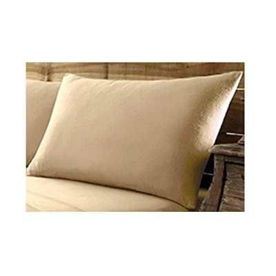 Image of GC GAVENO CAVAILIA Flannelette Plain Dyed HW Pillow Cases Latte