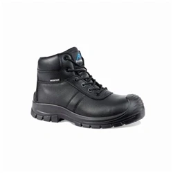 Image of Rock Fall ProMan Baltimore Work &amp; Utility Safety Boots Unisex, Fibreglass Toe Cap Boots, Anti Slip and Waterproof, Lightweight Wide Fitting UK 7