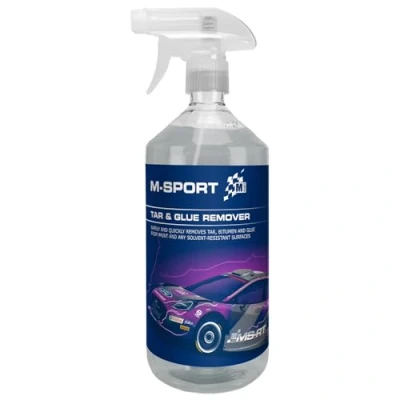 Image of M Sport Tar &amp; Glue Remover 1L Powerful HD Formula Remove Stubborn Spots Specifically Targets Iron And Airborne Contaminants Suitable For All Exterior Surfaces