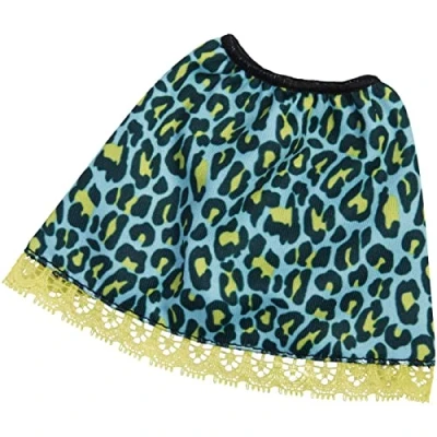 Image of Barbie Separates Fashion Pack Blue and Yellow Animal Print Skirt FXH88