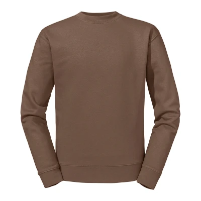 Image of Russell Athletic Mens Set in Sweatshirt (Mocha) Size Small